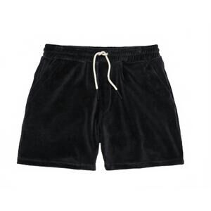 NEW OAS men's velour short in black